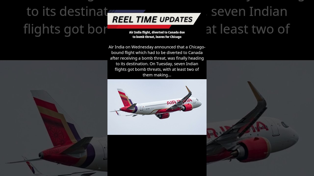 Air India and IndiGo Flights Diverted Following Bomb Threats, Continue to Destinations Safely