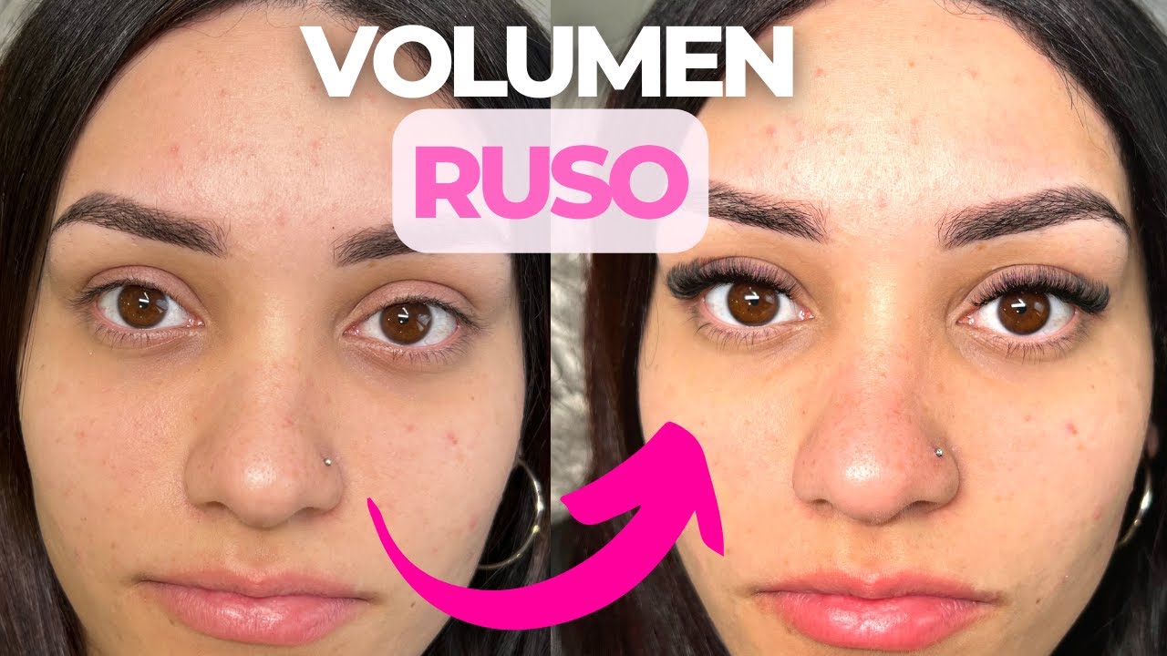 Tutorial Extensiones de Pestañas Pelo a Pelo | VOLUMEN RUSO 2023 Paso a Paso