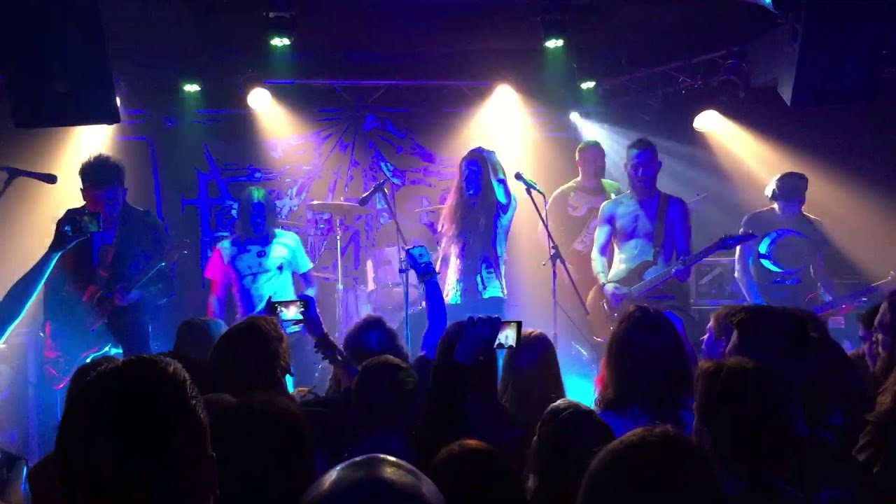 Psychonaut 4 Live with Kim (Lifelover) 31.03.16 Helvete Oberhausen. Nackskott&World Of Pain And Hate