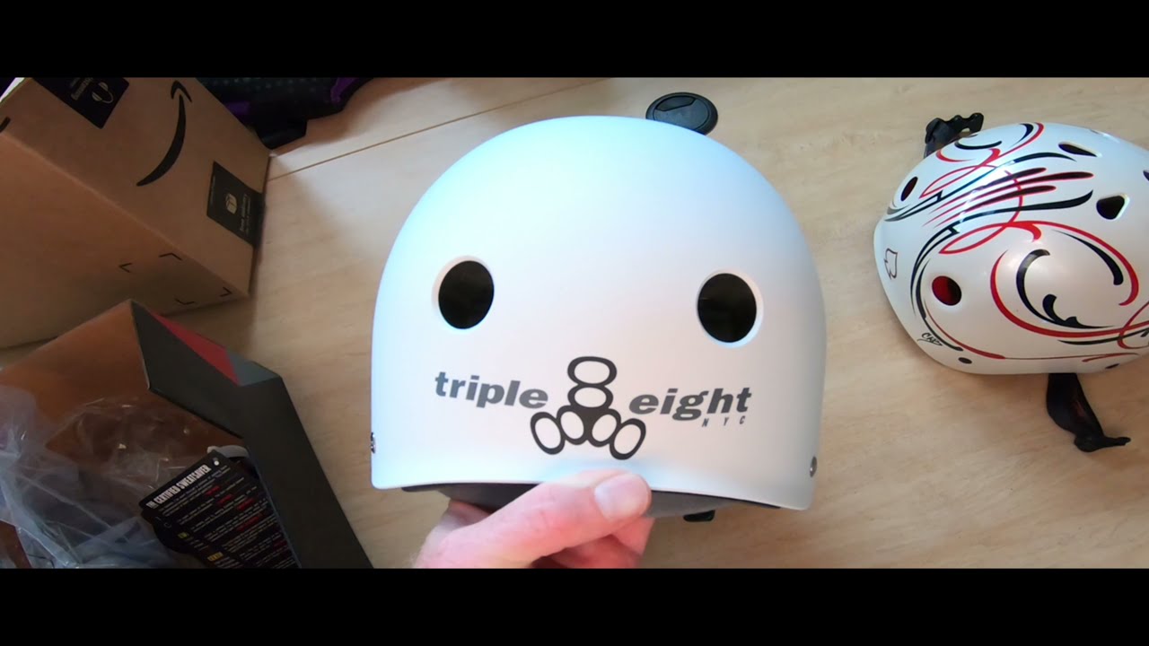 ProTec Classic Skate Helmet vs Triple Eight The Certified Sweatsaver Helmet