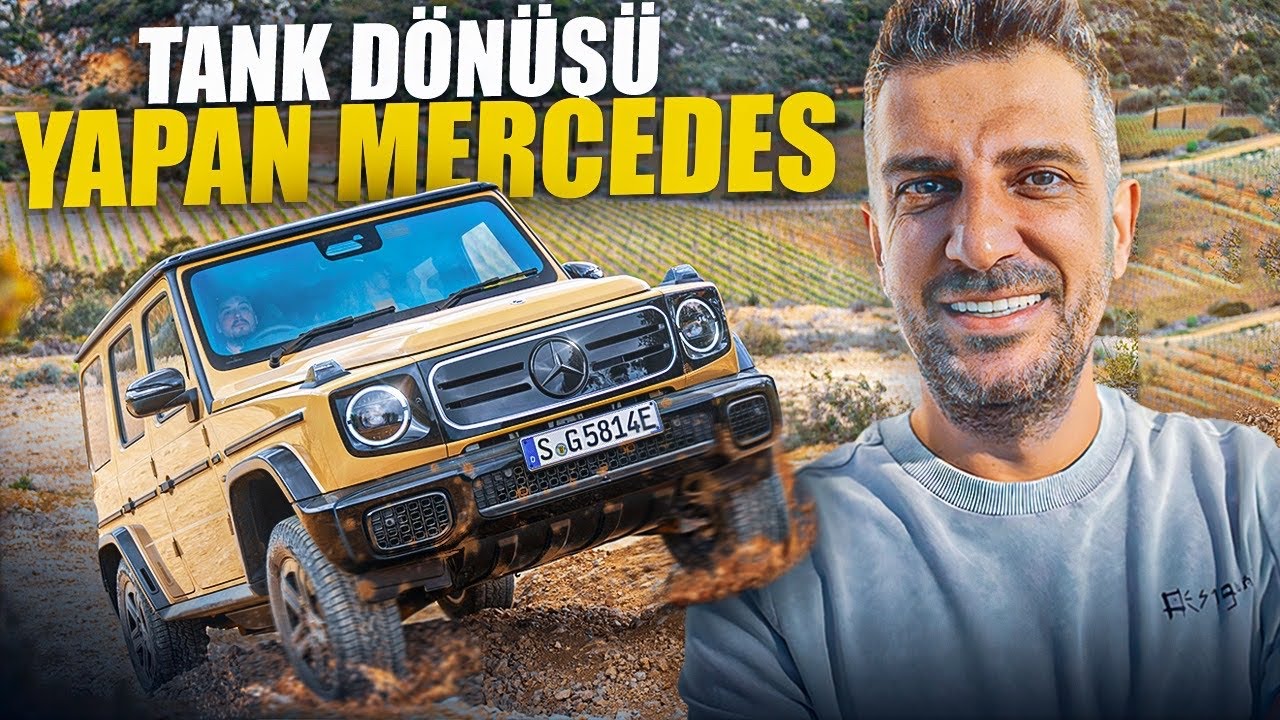 Yeni Elektrikli Mercedes G Serisi! | Tank Dönüşü Yapan Mercedes!
