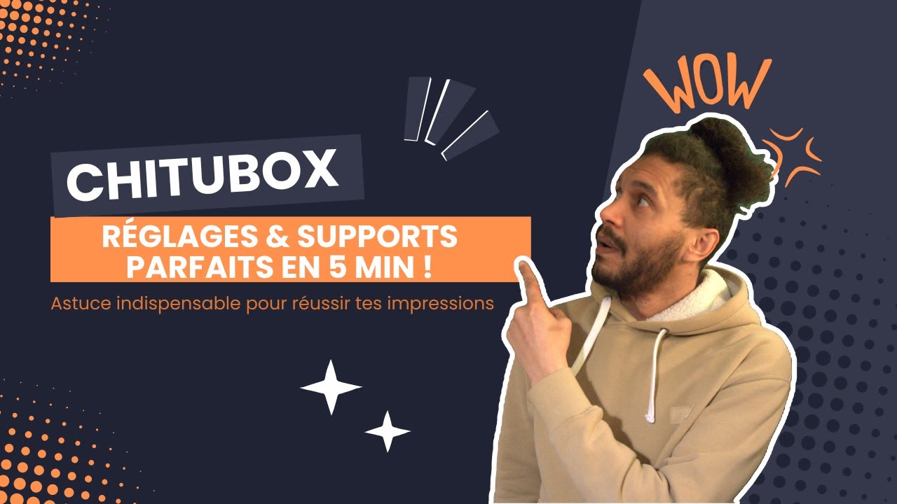 🚨 STOP aux impressions 3D ratées ! Chitubox : réglages & supports PARFAITS en 5 min !