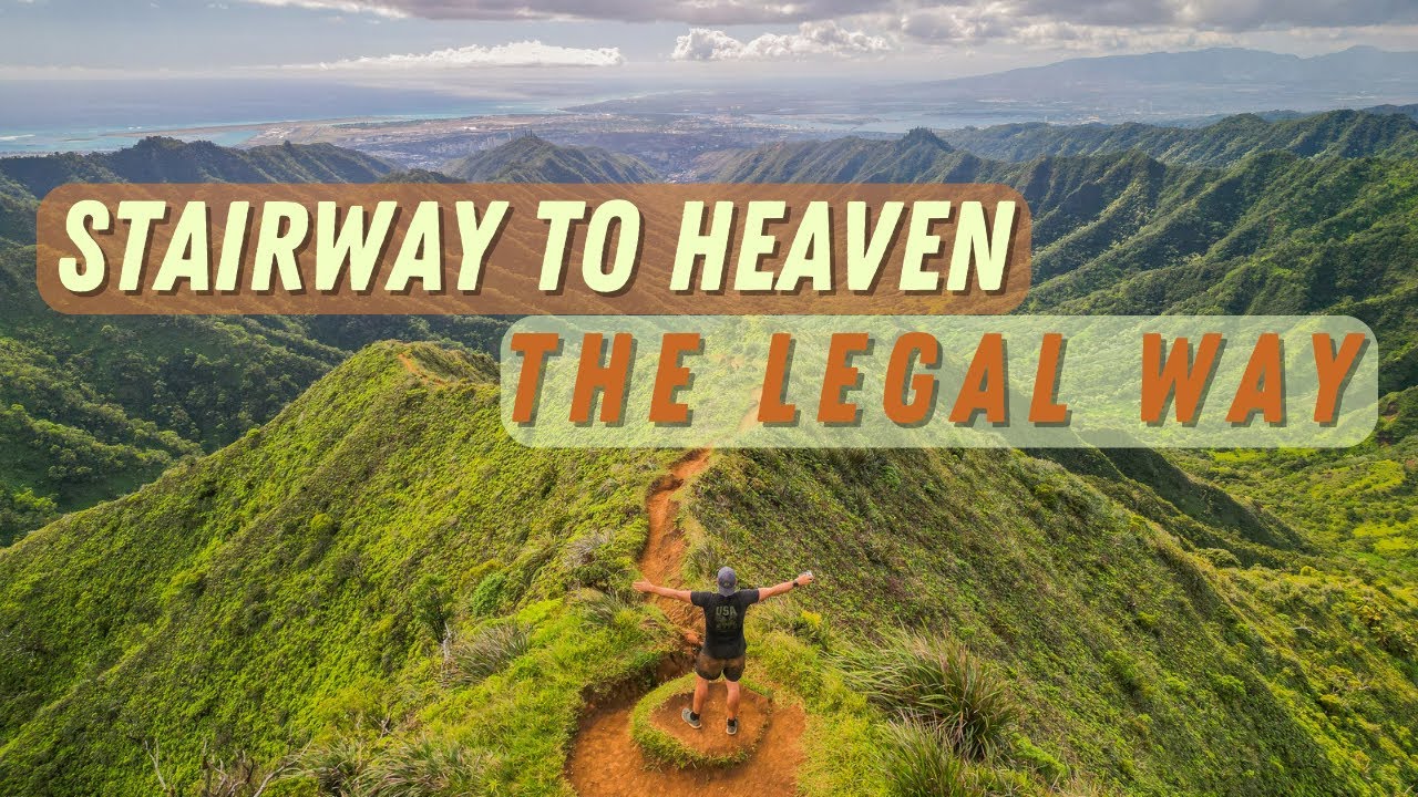 Stairway to Heaven the Legal Way | Moanalua/Kamananui Valley Trail | Best Hikes on Oahu, Hawaii