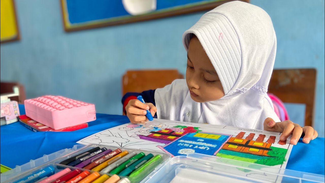 Kreativitas Anak TK di UPT SDN Kalipang 01 | Lomba Adzan - Hafalan Surat Pendek - Mewarna - Menyanyi
