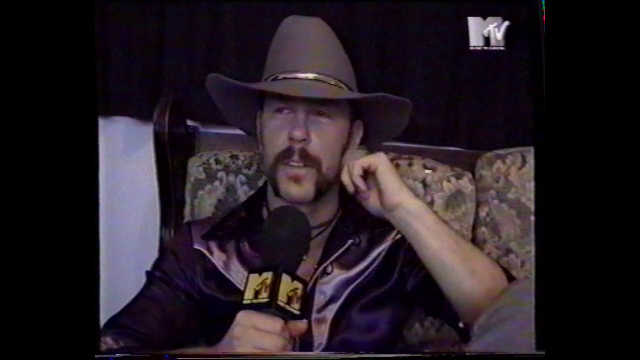 Metallica Mama Said video shoot 1996