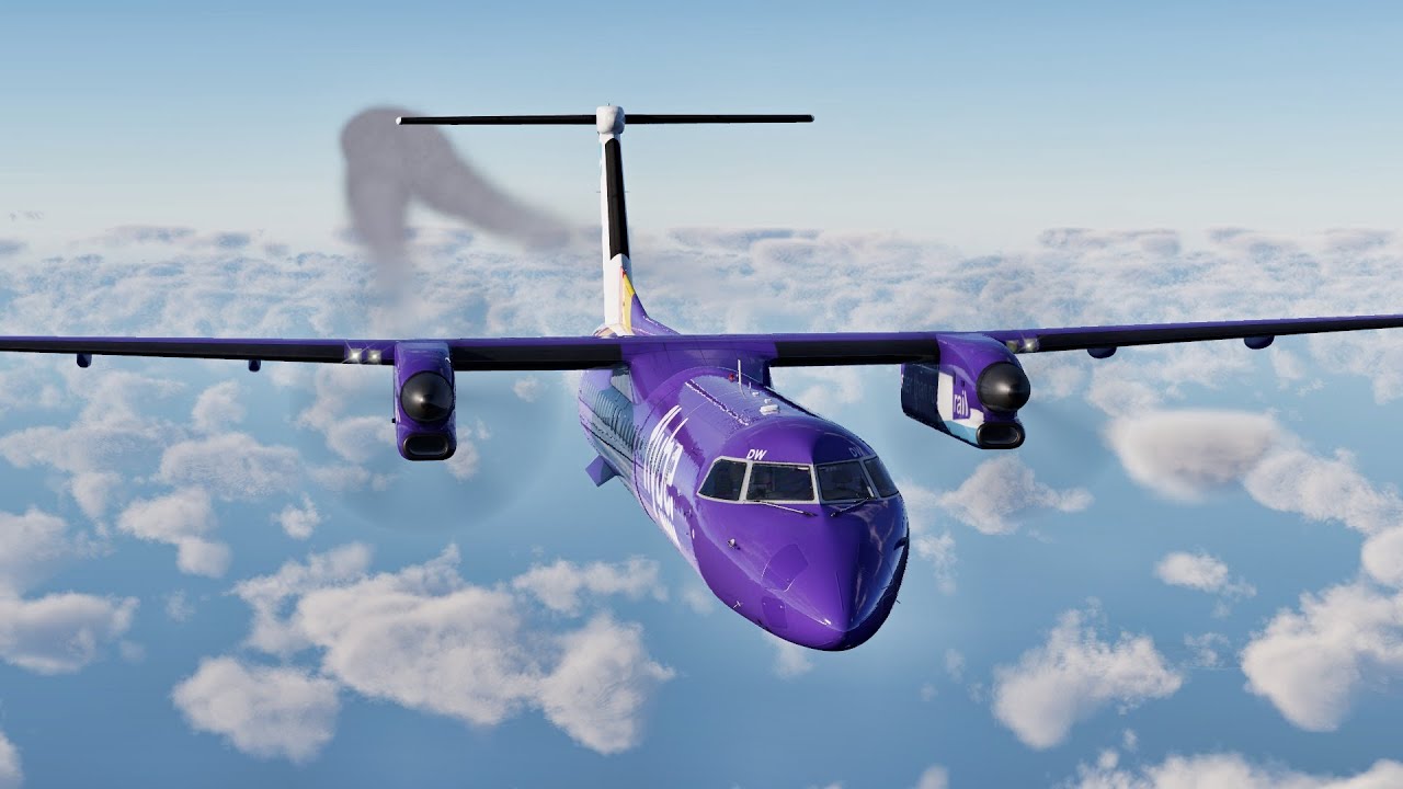 Real 737 Pilot LIVE | Flybe Dash-8 Into FlyTampa Amsterdam | X-Plane 12