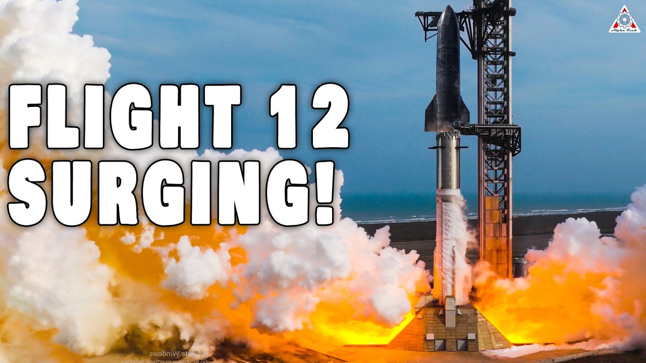 SpaceX Ready to Launch Starship Flight 12 in Weeks after Double Static Fire X100 Faster than ever...