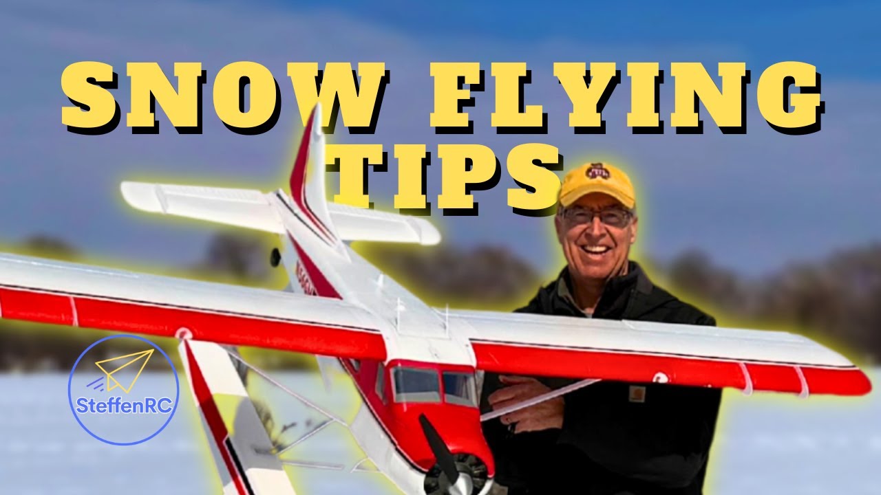 How to fly RC plane in cold/snow