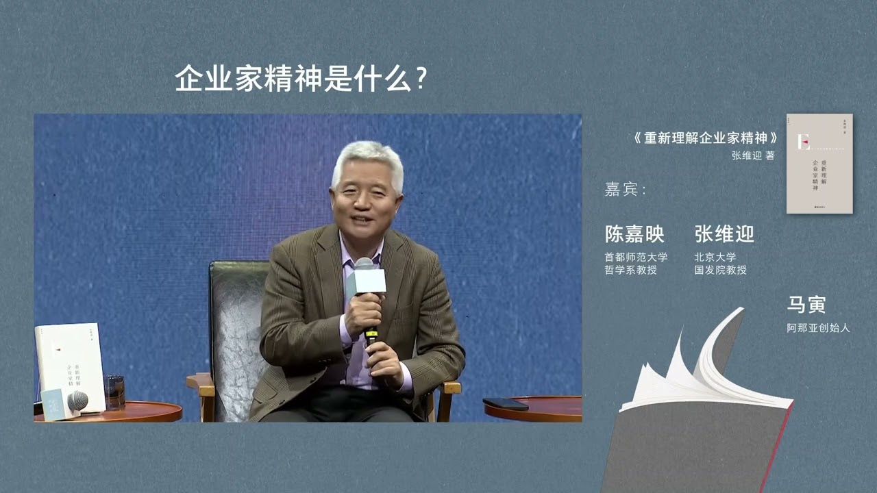 陈嘉映、张维迎、马寅：企业家精神是什么？  | 理想国
