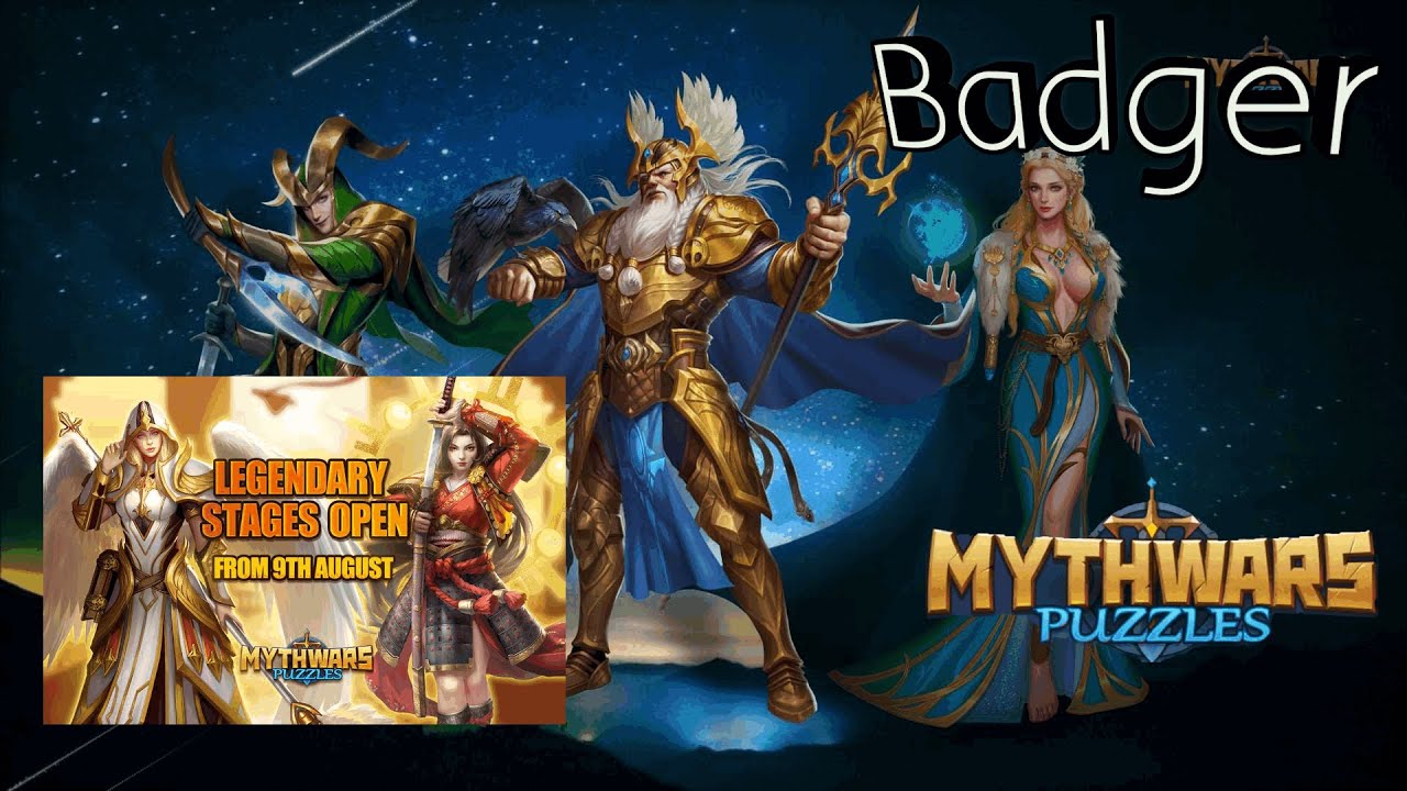 Аматэрасу. Габриэль. Гайд на прорыв в Mythwars & Puzzles
