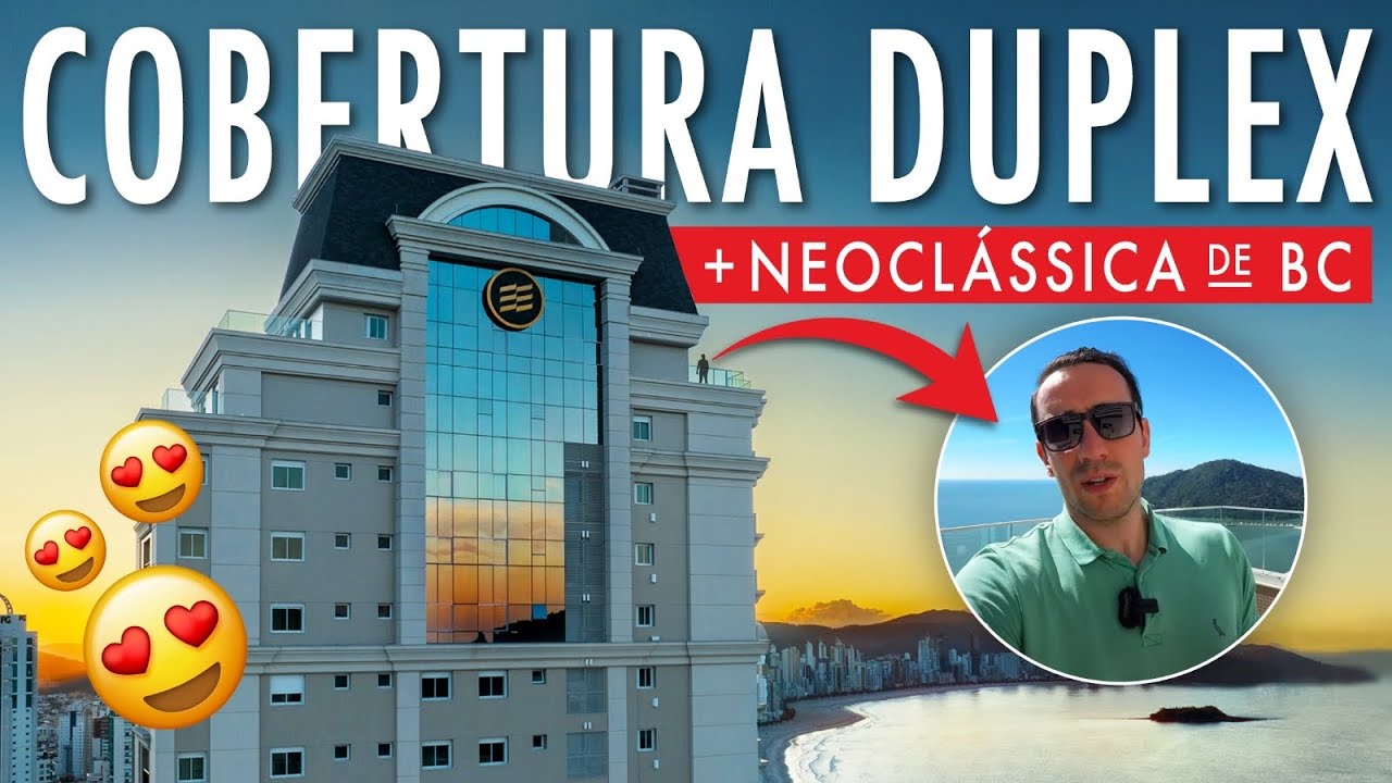 COBERTURA DUPLEX mais NEOCLÁSSICA de Balneário Camboriú, Padrão Embraed