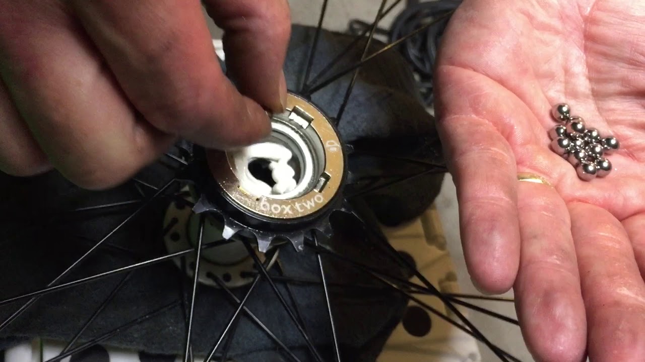 Clicking/popping noise fix. (bicycle wheel bearing swap)