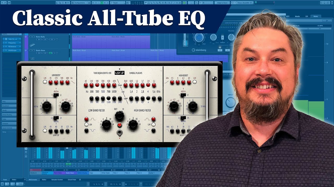 Lindell Audio TE-100 Plugin - Mixing EQ Plugin