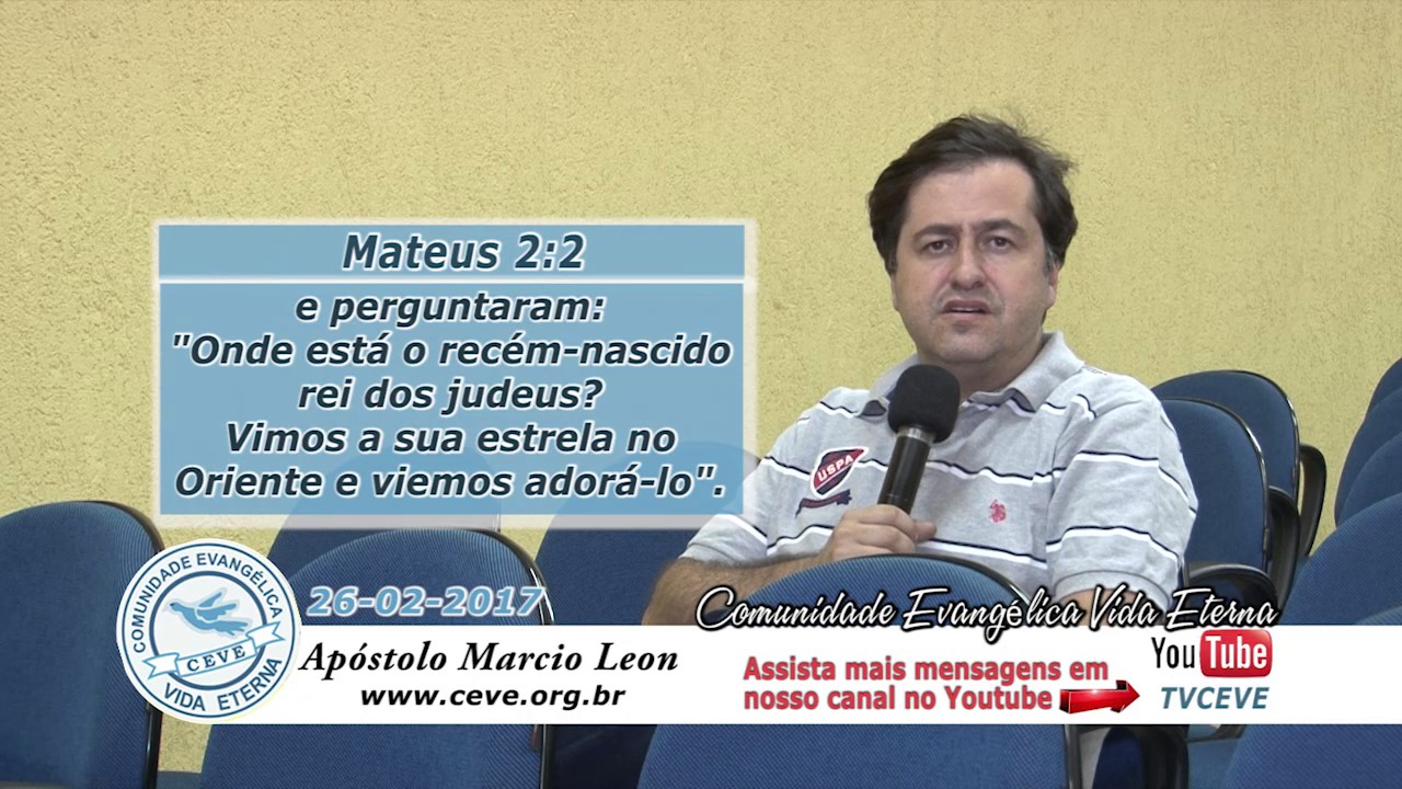 TV CEVE Alimento Diario com Ap. Márcio Leon 26-02-2017