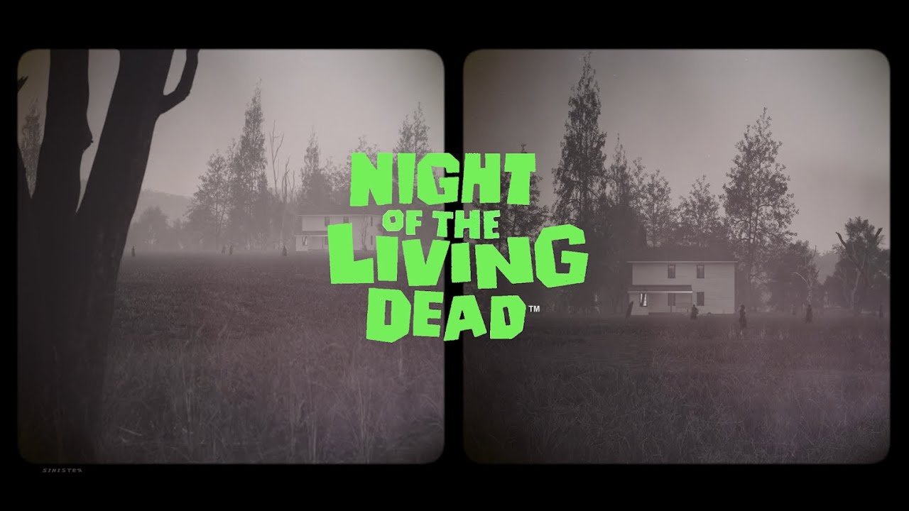 Night of the Living Dead (1968): Farmhouse | Zombie Apocalypse | 3 Hour Horror Ambience