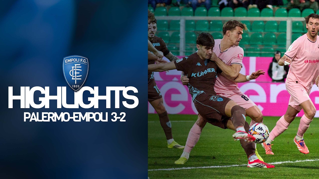 Gli highlights di Palermo-Empoli 3-2