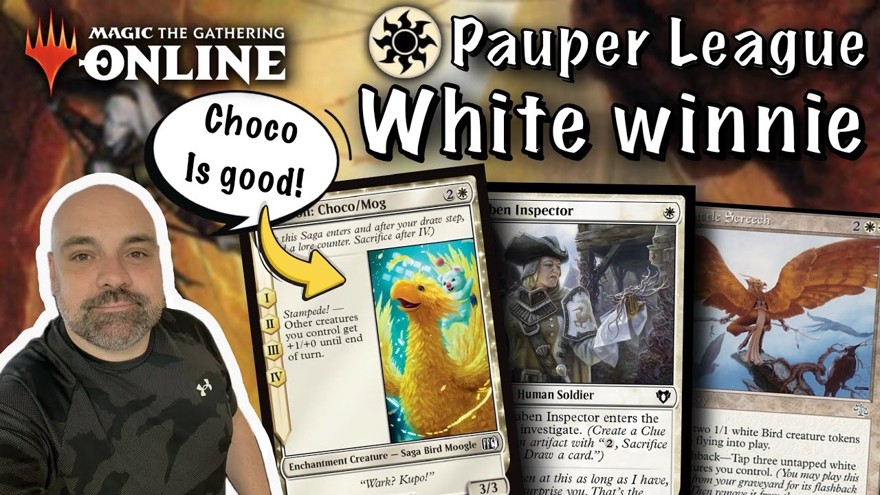 ⚔️ 🛡️#1 Deck in Germany (120 Players) White Weenie –  Pauper League
