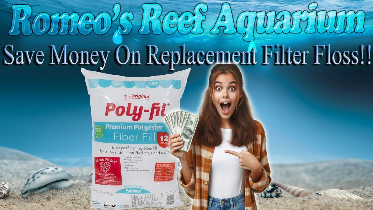 Poly-Fil! A great alternative to filter pads and hang on back filters or canister filters!
