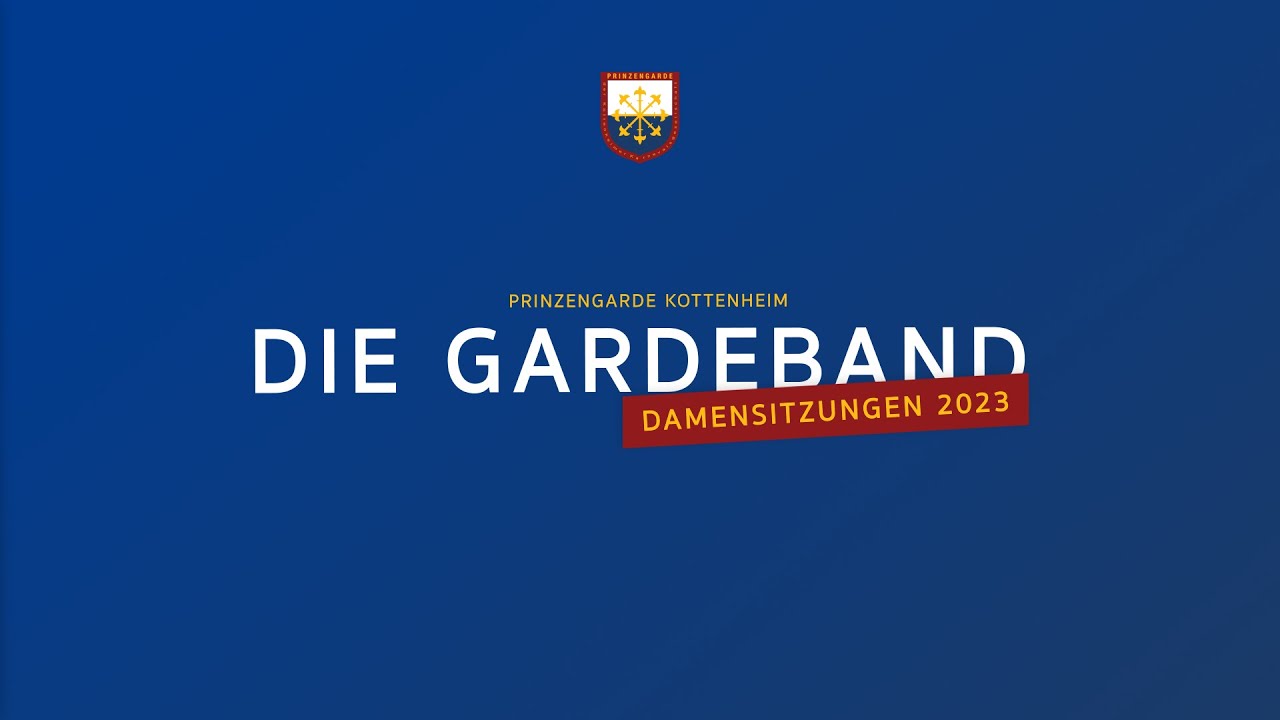 Die Gardeband 2023 - Prinzengarde Kottenheim - Karneval in Kottenheim - KKG