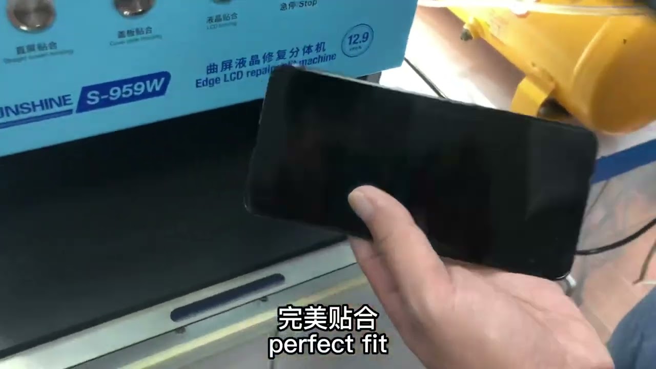 SUNSHINE S-959W Curved LCD Repair Split Machine 12.9-inch Four-in-One Screen Fitting Set