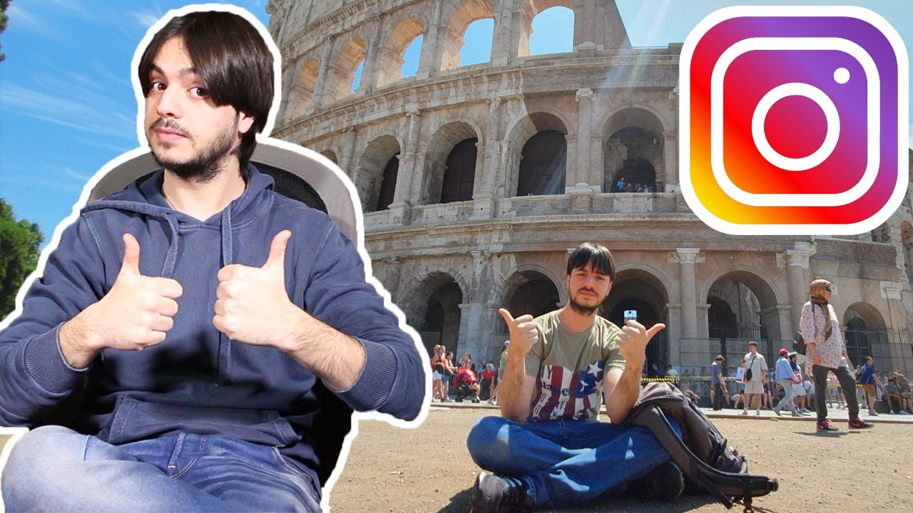 WEBBO AL COLOSSEO - APRO INSTAGRAM - PRIMO VIDEO 4K