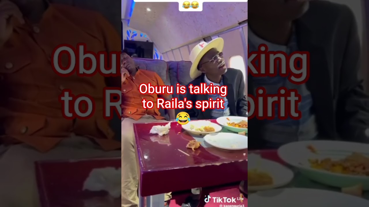 Breaking news Raila's spirit appears to oburu on day time #oburu #trendingshorts #funniestmemes