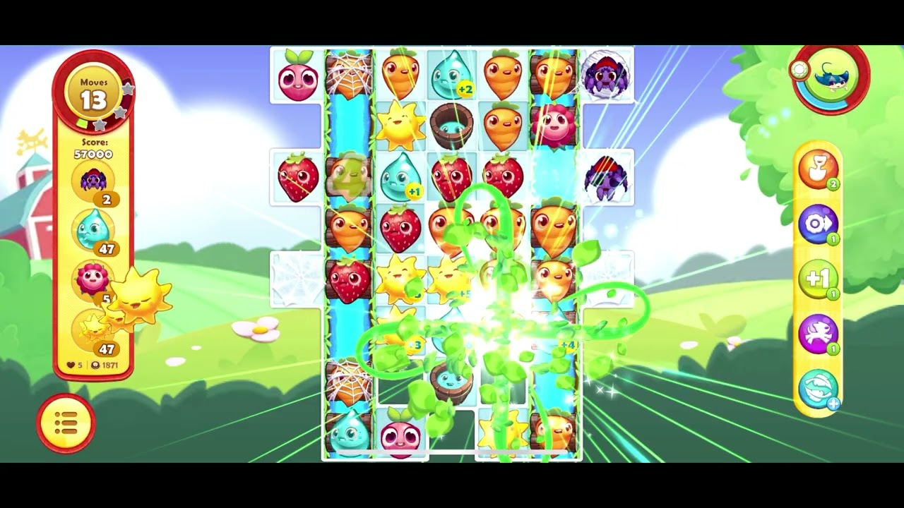 Farm Heroes Saga Level 1870 and 1871