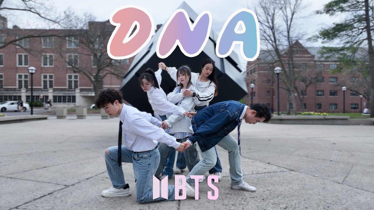 [KPOP IN PUBLIC] BTS -- DNA Cover by Moli 茉莉舞团 University of Michigan