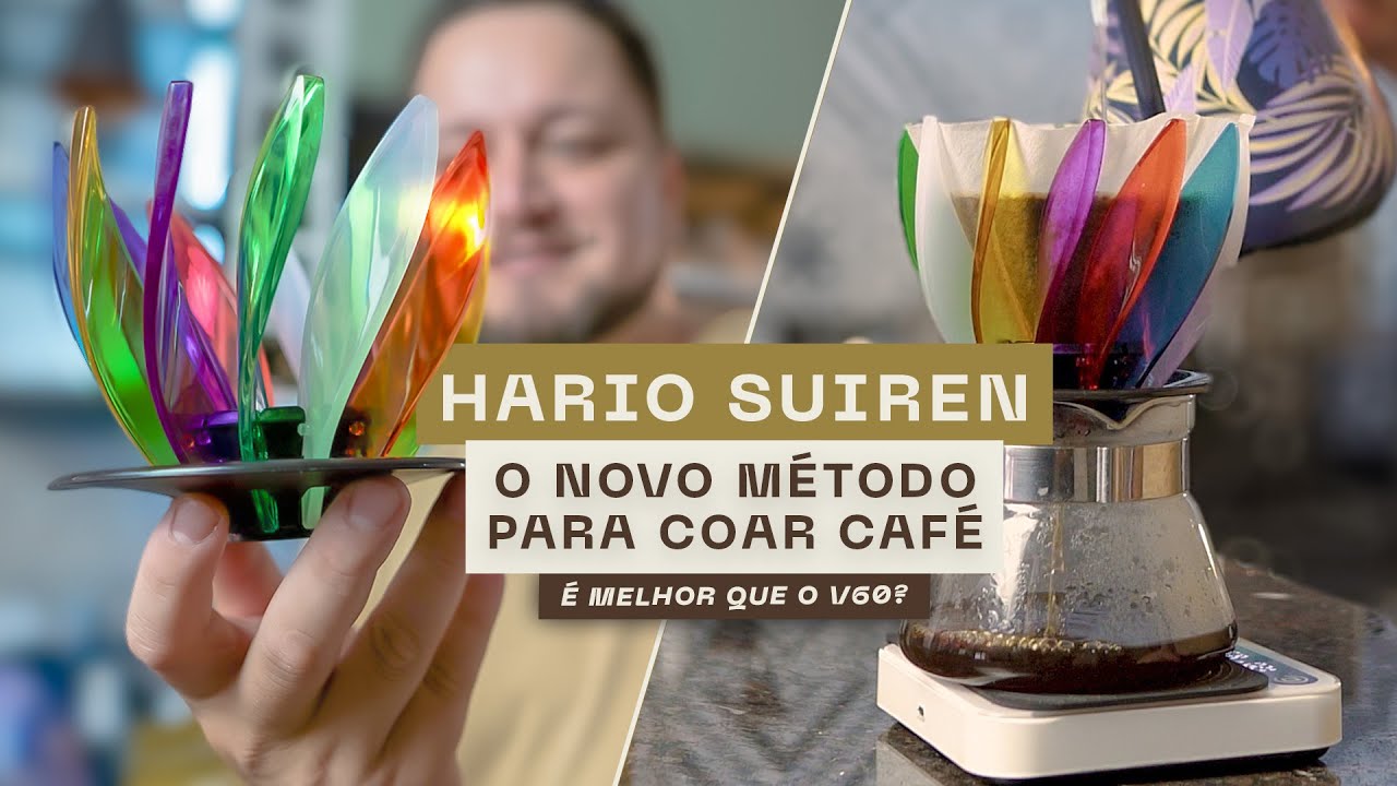 CONHEÇA O HARIO SUIREN | Será que é melhor que o V60 para fazer café coado?