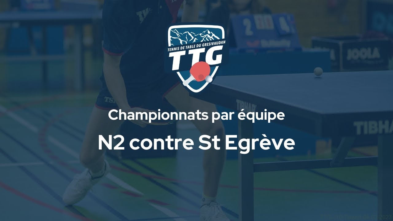 Rencontre nationale 2 du 04.03.2023 - TTG