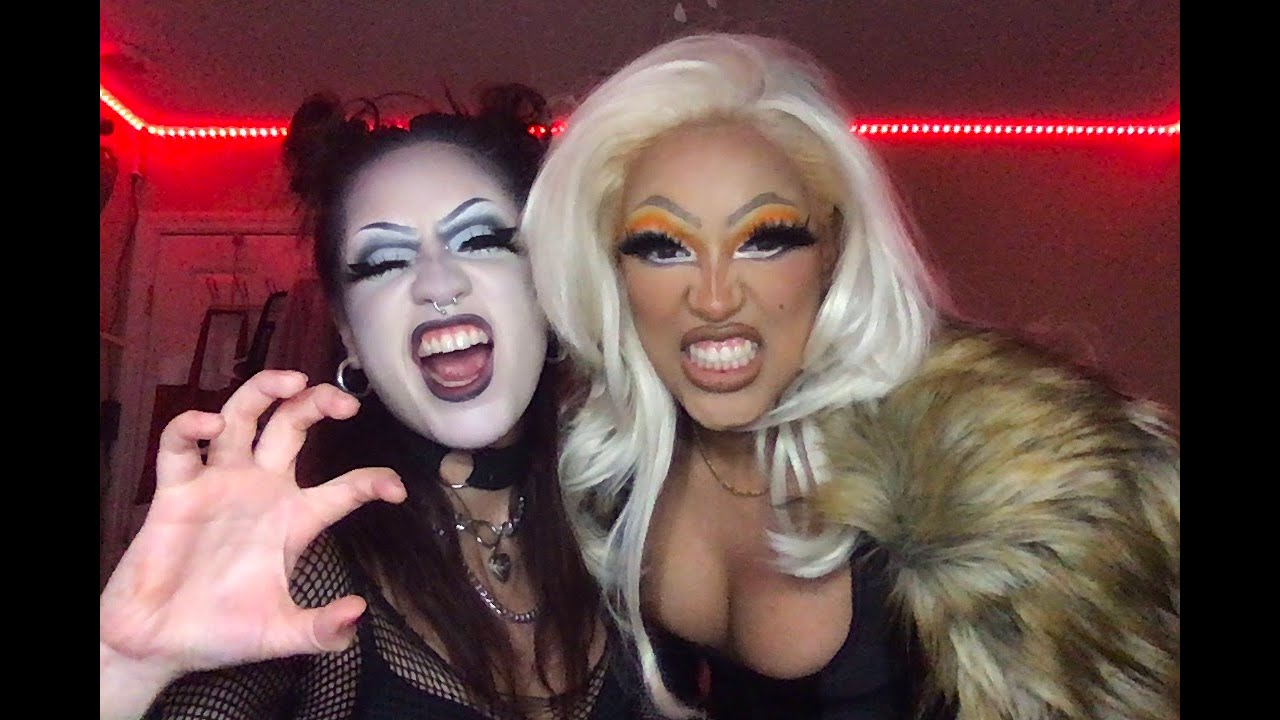 vlog: transforming my bestie into a drag queen
