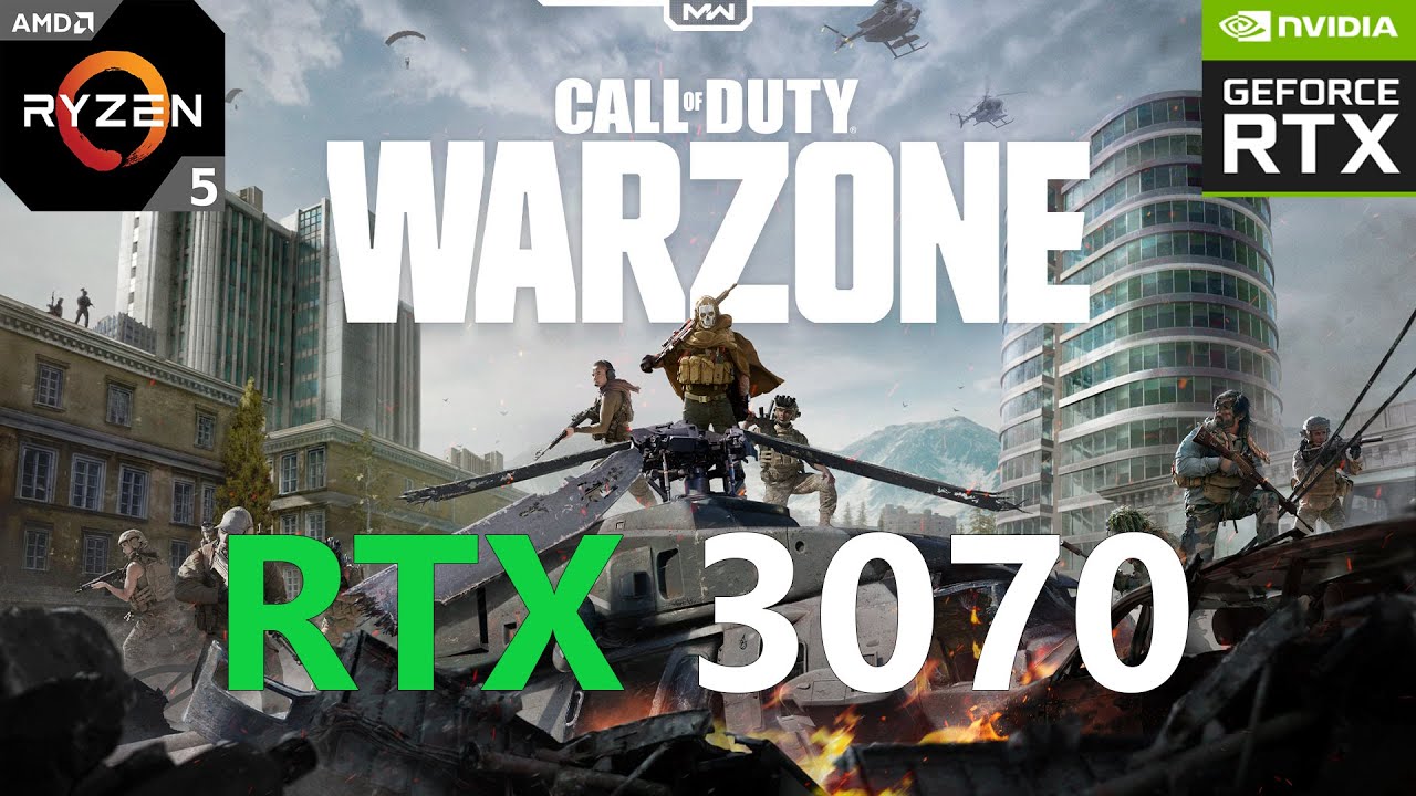 Call of Duty Warzone RTX 3070 1080p, 1440p, 4K