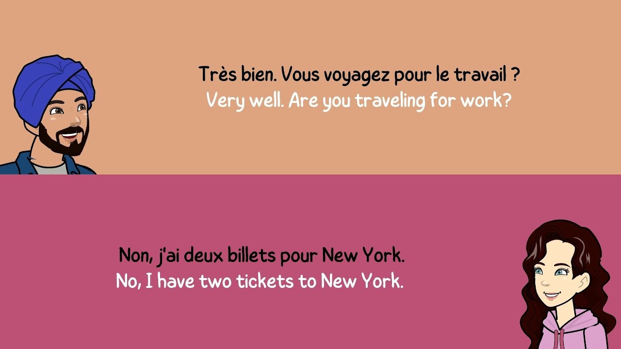 Airport Encounter: A Tale of New Beginnings -  Elevate Your French Language Skills