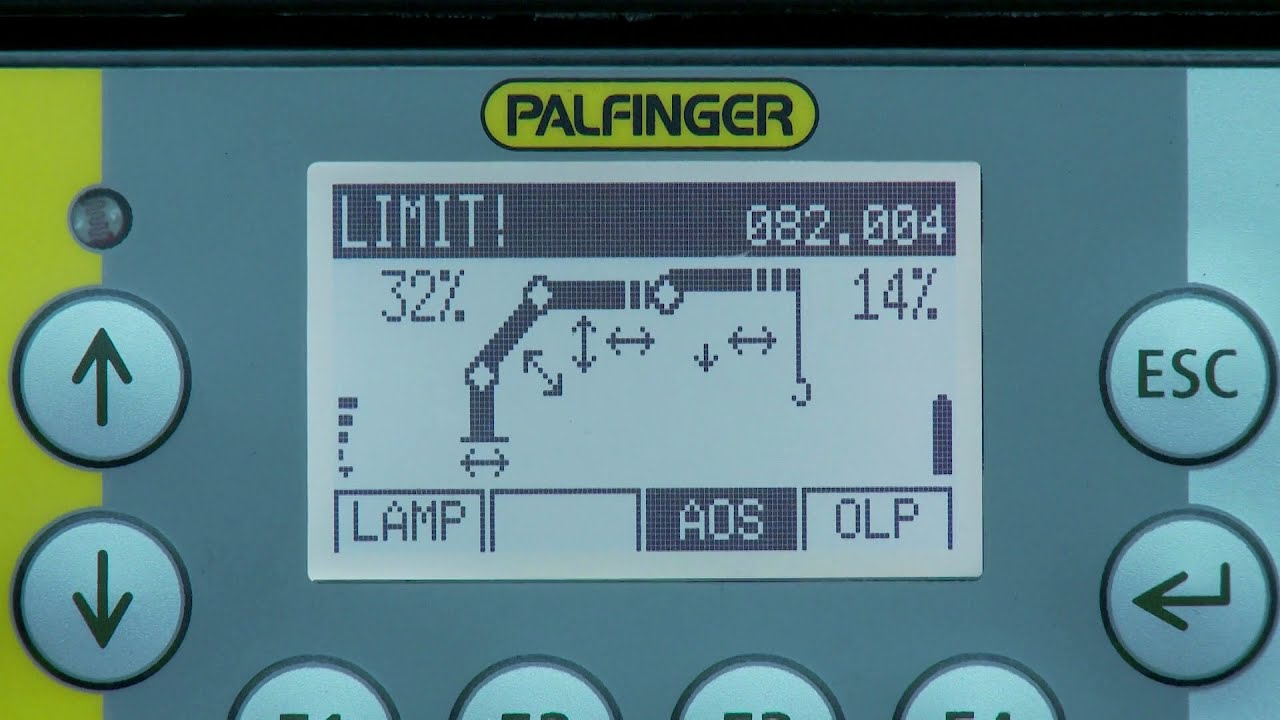 PALFINGER Service - 2400 Le système de commande des grues SH (FR)
