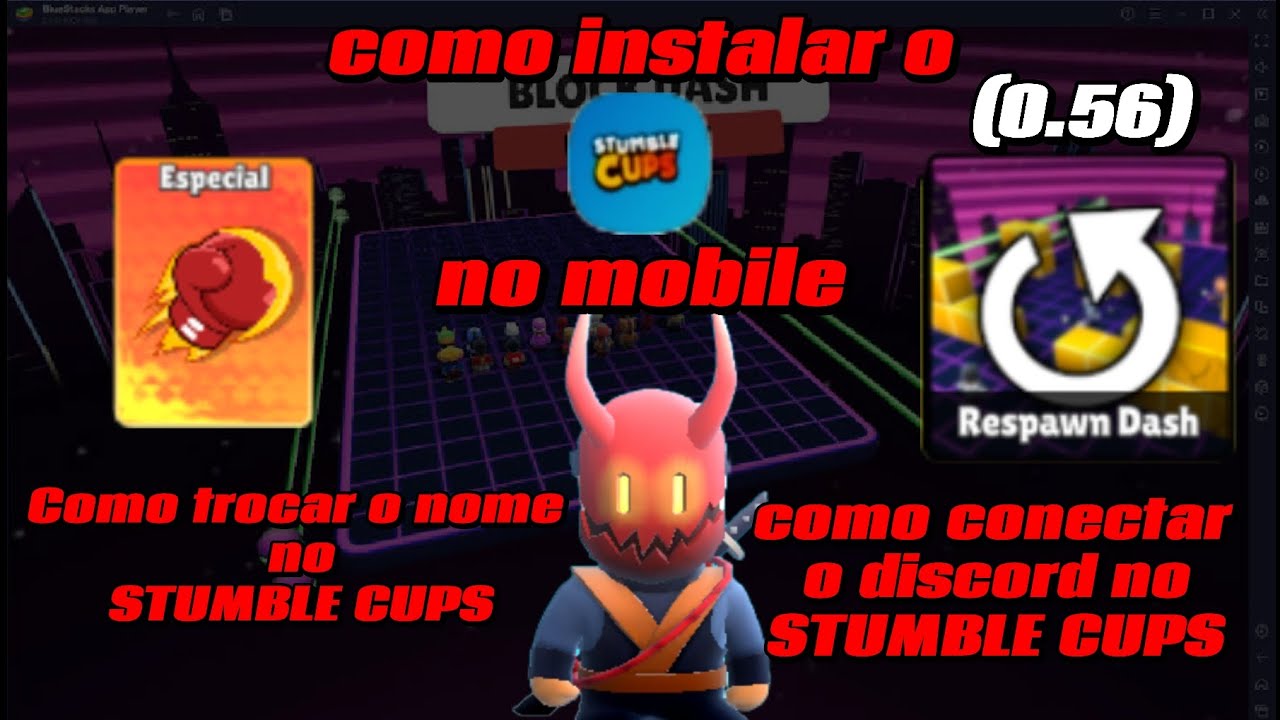 Como instalar o stumble cups para mobile!!