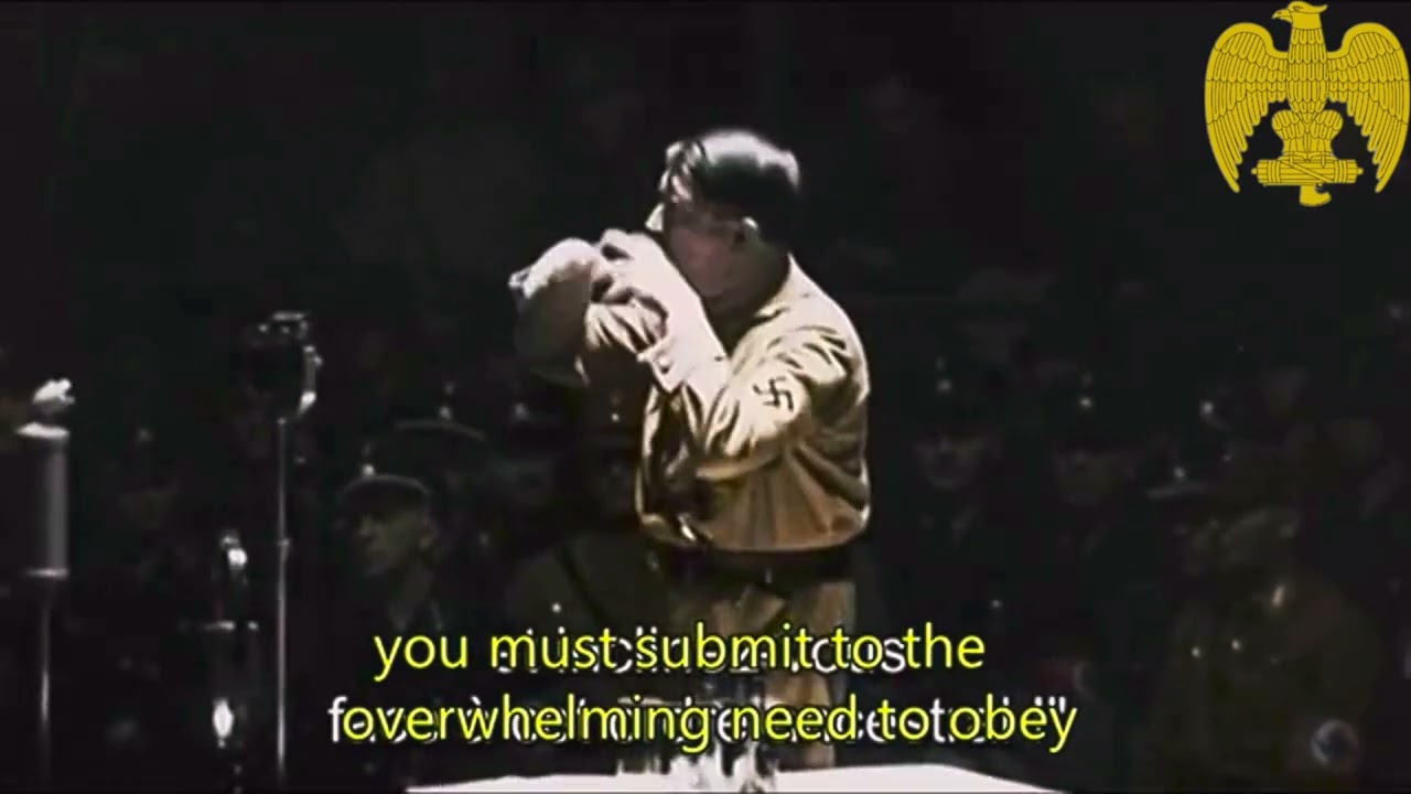 Adolf Hitler Speech at Sportpalast &ldquo;Germany is now awake&rdquo; | 8TH APRIL 1933
