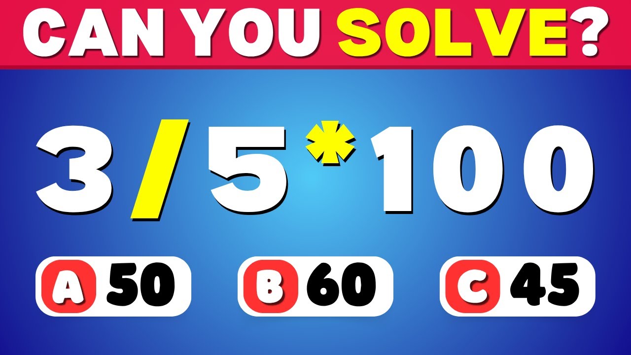 Maths Quiz