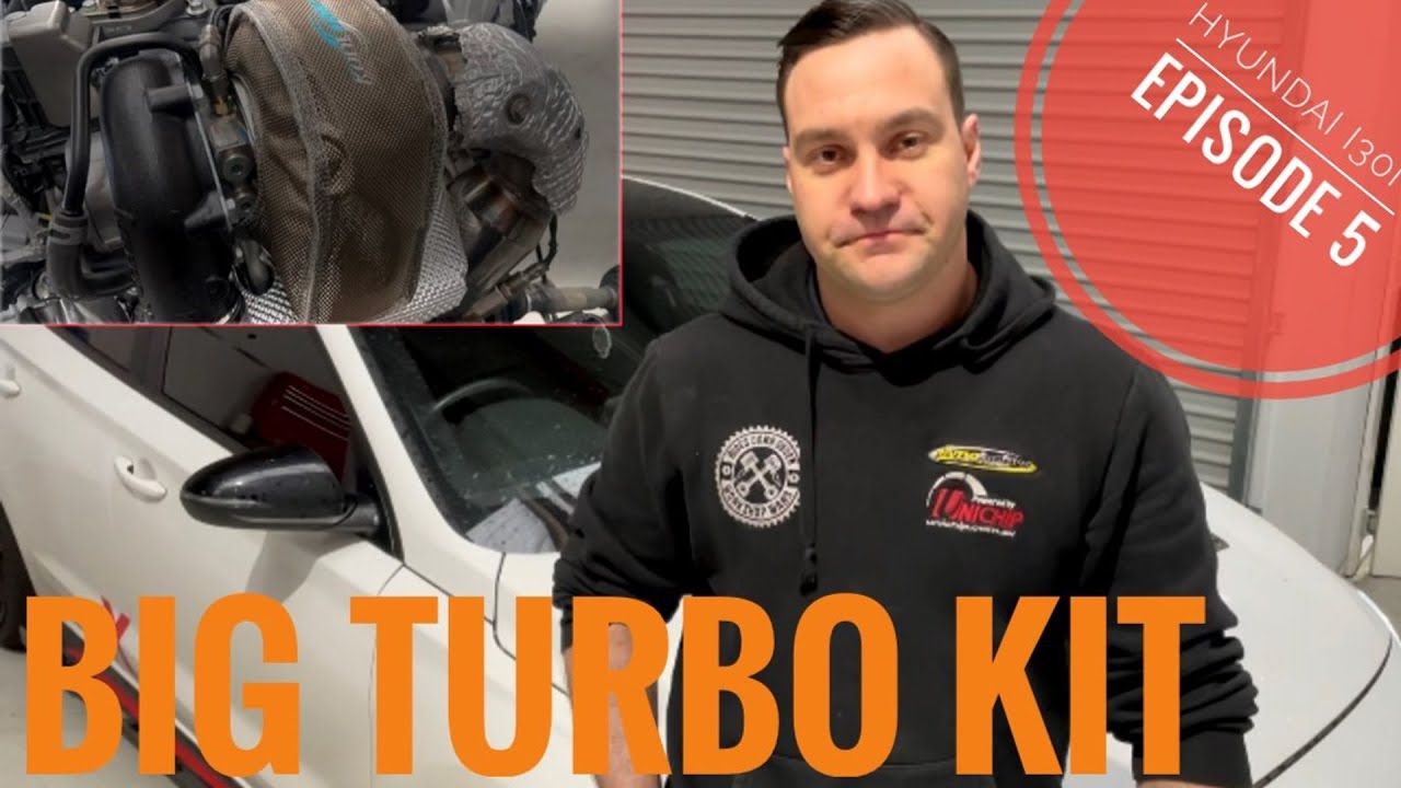 Hyundai i30n - Unichip Build Episode 5, i30n THE BIG TURBO KIT!