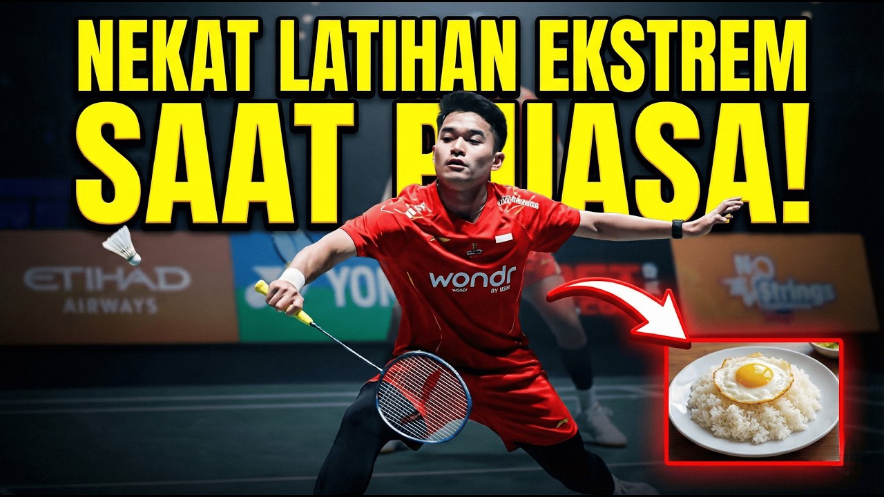 MENGERIKAN! Leo Rolly Carnando Nekat Latihan Ekstrem Saat Puasa, Rahasia Menu Sahurnya Bikin Geger!