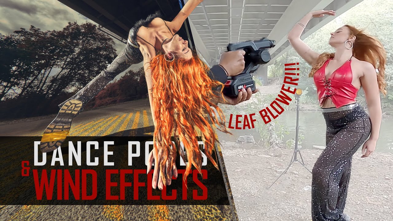 GEAR IDEA: CHEAP LEAF BLOWER for WIND EFFECTS // DANCE PHOTOSHOOT