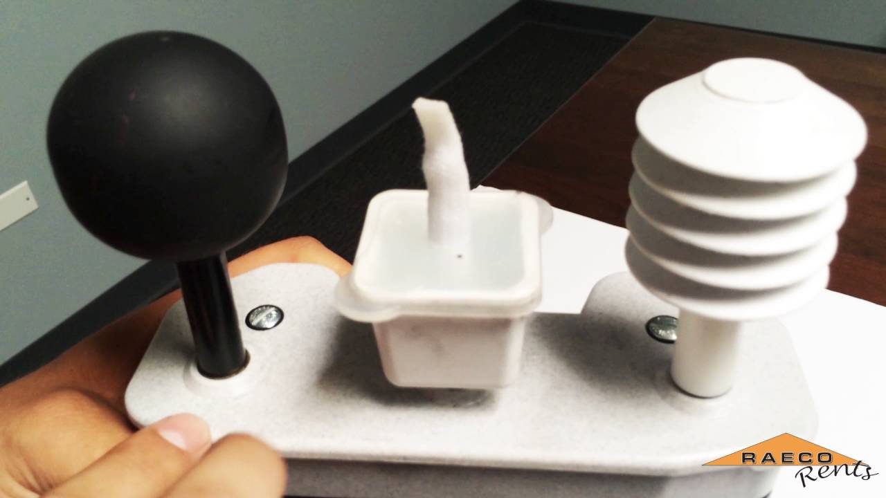 How to use a TSI QUESTemp heat stress monitor