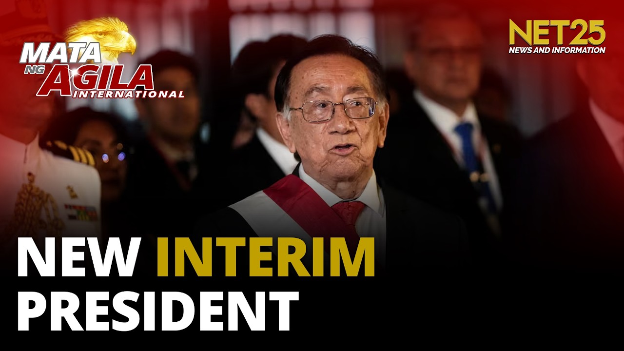 Bagong interim president ng Peru, inanunsyo
