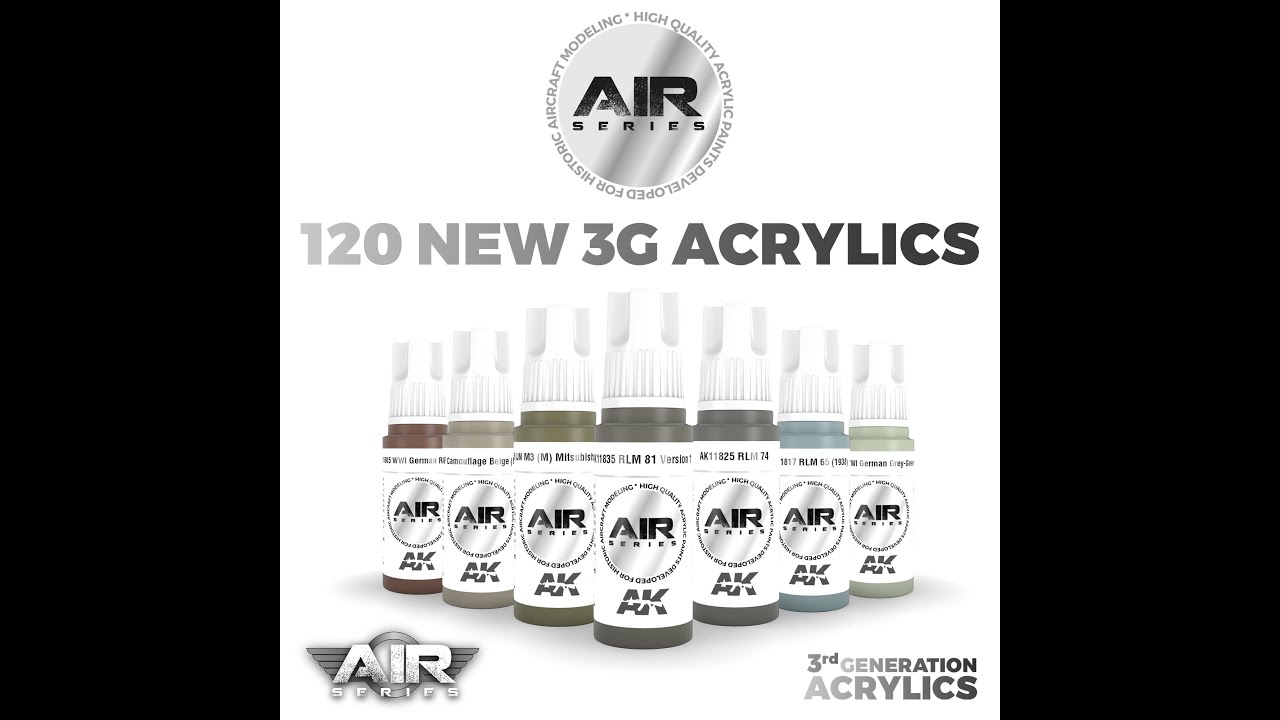DEMO OF ACRYLICS 3RD GEN AIR SERIES CAPABILITIES  II  By Daniel Zamarbide