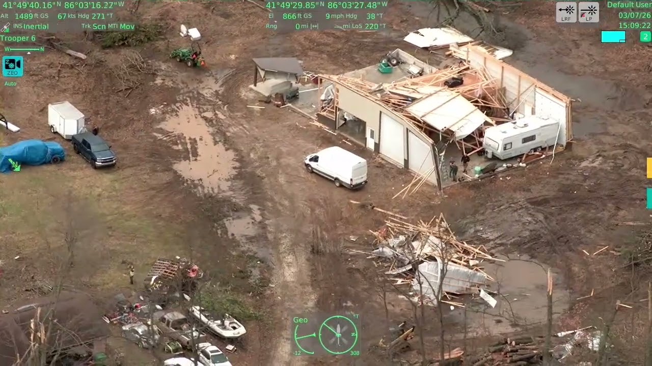 SW Michigan Tornado Damage (March 7, 2026)