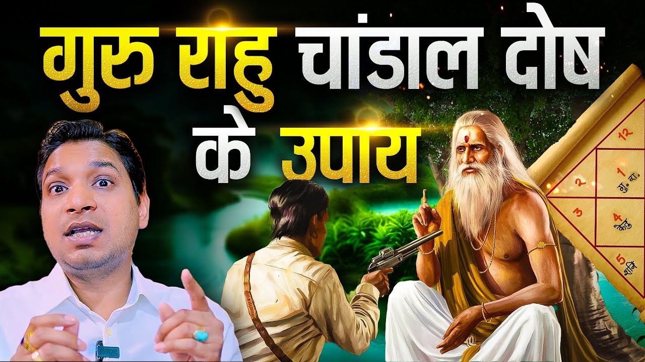 गुरु राहु चांडाल दोष के विचित्र प्रभाव और इसके उपाय | Chandal Dosha Effects & Upay #conjunction