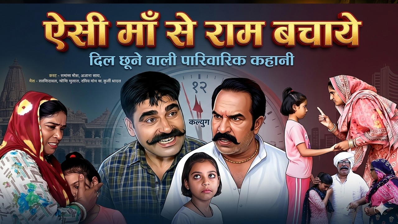 छोटी बच्ची पर ढाया कहर | रोंगटे खड़े कर देने वाली घटना | Haryanvi Natak | Joginder Kundu | DHMSanskar