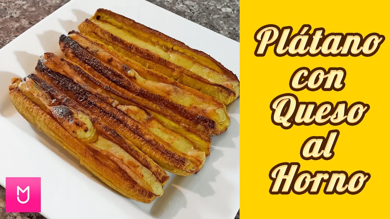 Plátano con Queso al Horno (Completo)