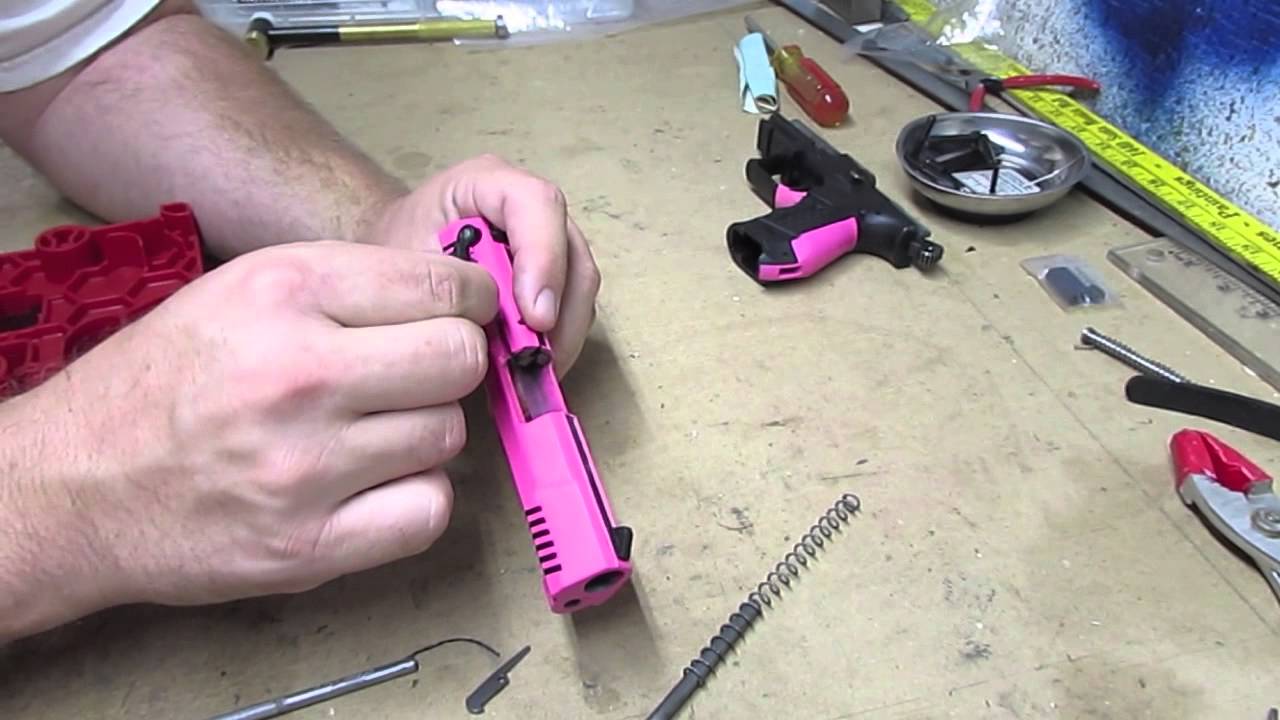 Walther P22 extractor and Recoil spring upgrade