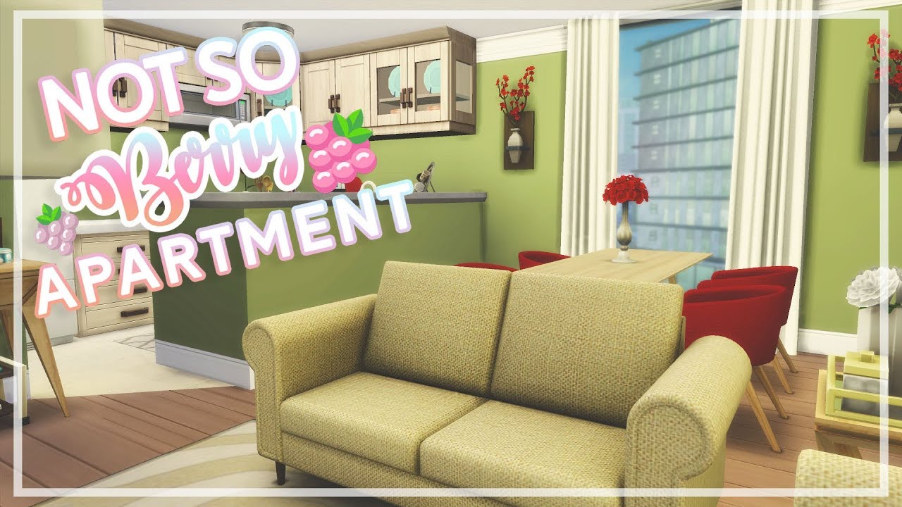 The Sims 4 - Not So Berry APARTMENT BUILD | Rose