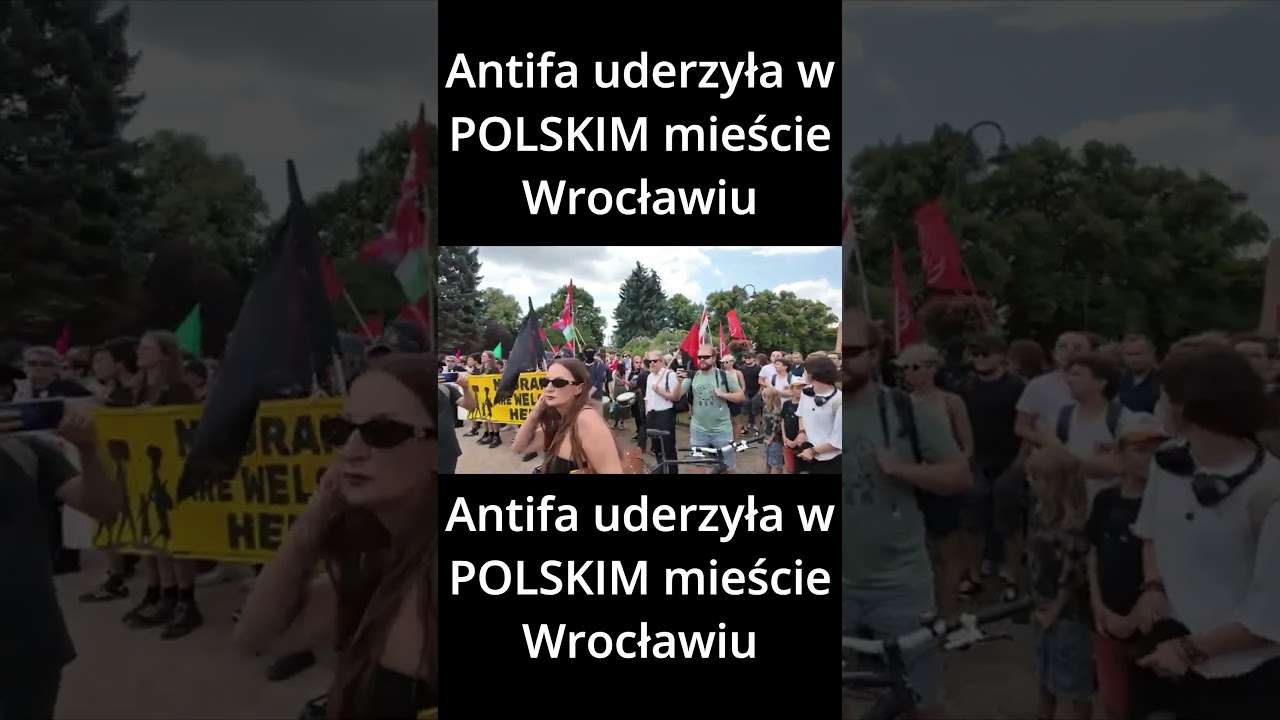 Co to jest antifa? #Wrocław #19.07.2025 #antifa #społeczeństwo #polityka #Polska #shorts